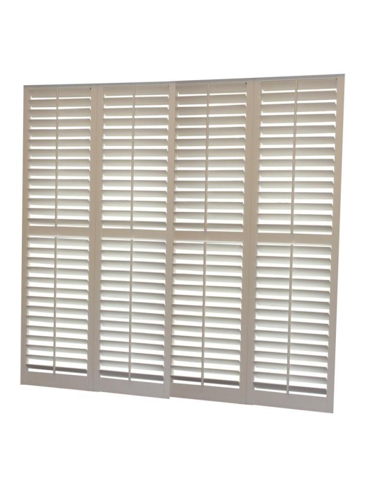 bypass plantation shutters for patio door